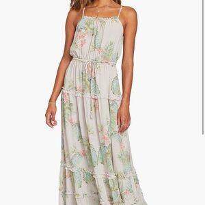 Nordstrom Lost + Wander Tropical Floral Maxi Dress